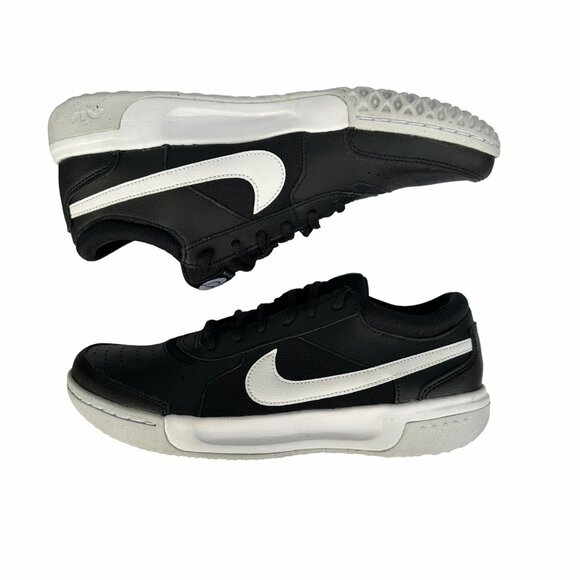 ✨Nike Court Zoom Lite 3 Hard Court Tennis Sz 7.5 Men's Shoes Black DH0626-010✨ - Picture 2 of 8